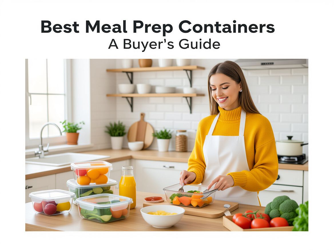 Best Meal Prep Containers Glass: A Buyer’s Guide