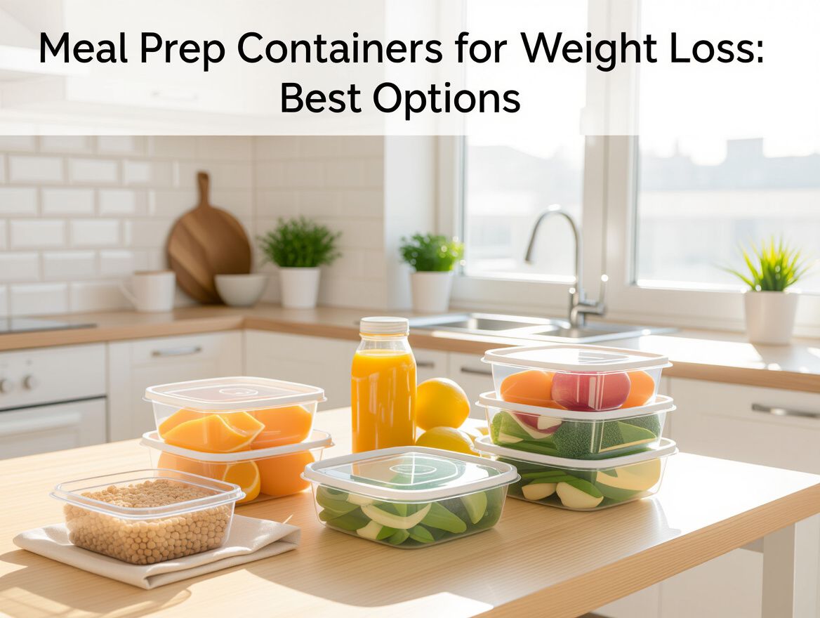 Meal Prep Containers for Weight Loss: Best Options