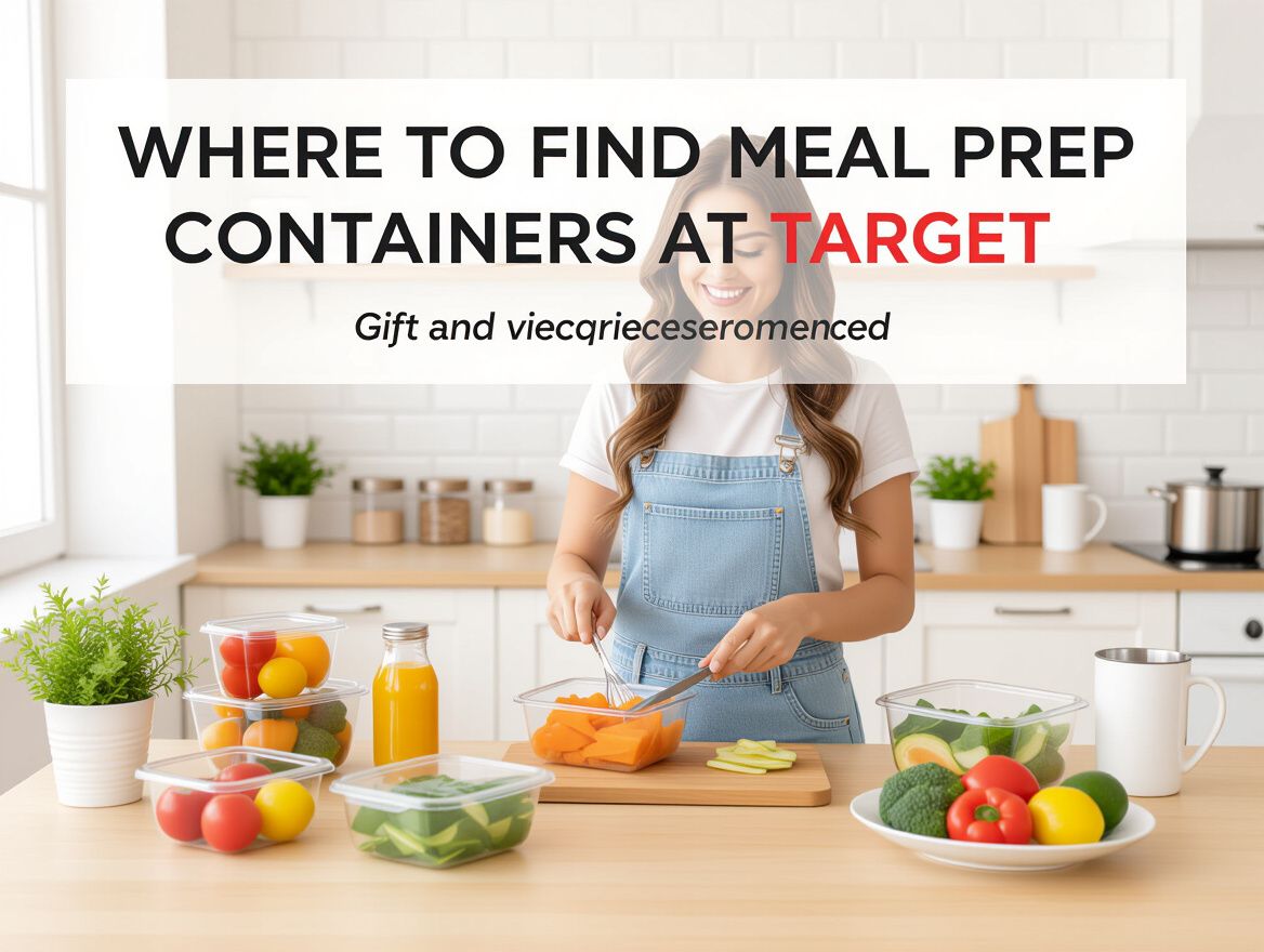 Where to Find Meal Prep Containers at Target